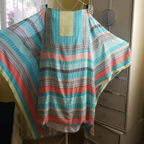 26/28 Multi Color Long Sleeve dress - Picture 3 of 8